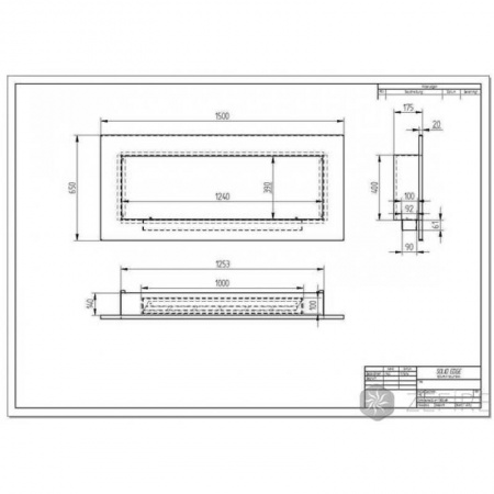 Биокамин ZeFire Elliot 1500 Биокамин ZeFire Elliot 1500 по цене 44 800 руб.