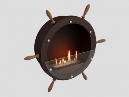 Настенный биокамин Lux Fire "Капитан 500 Н" XS (черный) по цене 49 390 руб.