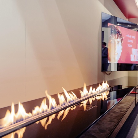 Биокамин  Fire Line Automatic 3 L=1190 black по цене 710 000 руб.