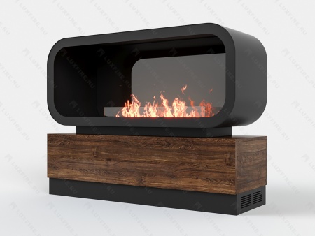Тумба с автоматическим биокамином Lux Fire Genius-I 1000 по цене 890 000 руб.