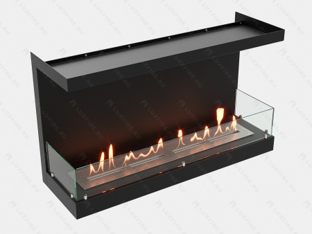 Встроенный биокамин Lux Fire Фронтальный 1100 М по цене 76 890 руб.