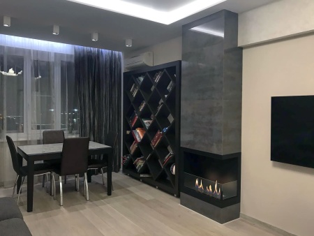 Встроенный биокамин Lux Fire Угловой 690 S (правый угол) по цене 43 890 руб.