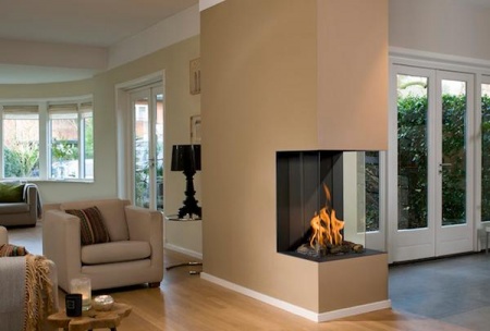 Газовый камин BellFires View Bell Vertical 3 Газовый камин BellFires View Bell Vertical 3