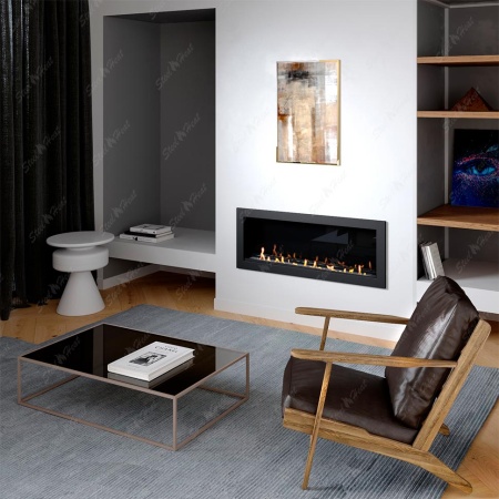 Биокамин SteelHeat ONE 1400 XL стекло по цене 55 200 руб.