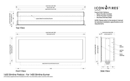 Встраиваемый дизайнерский биокамин Slimline Firebox 1650FSS Встраиваемый дизайнерский биокамин Slimline Firebox 1650FSS по цене 382 700 руб.